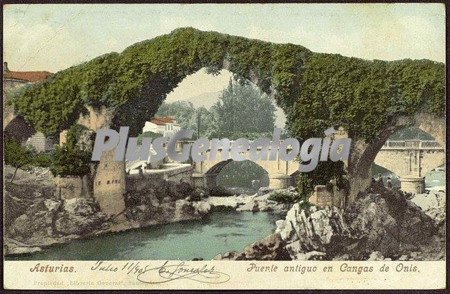 Puente antiguo, cangas de onis (asturias)