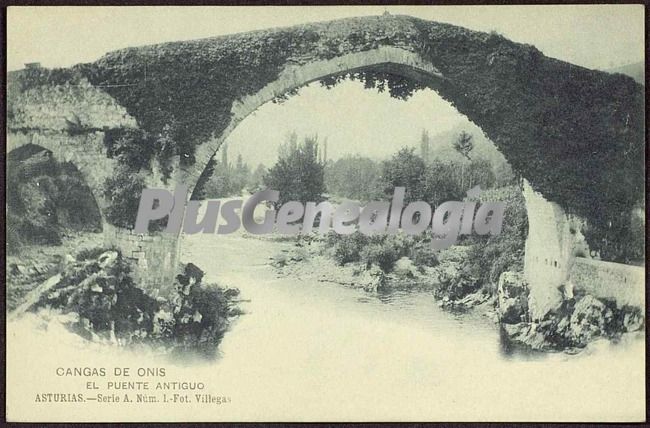 Puente antiguo, cangas de onis (asturias)