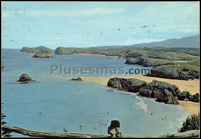 Playa de borizo en celorio (asturias)