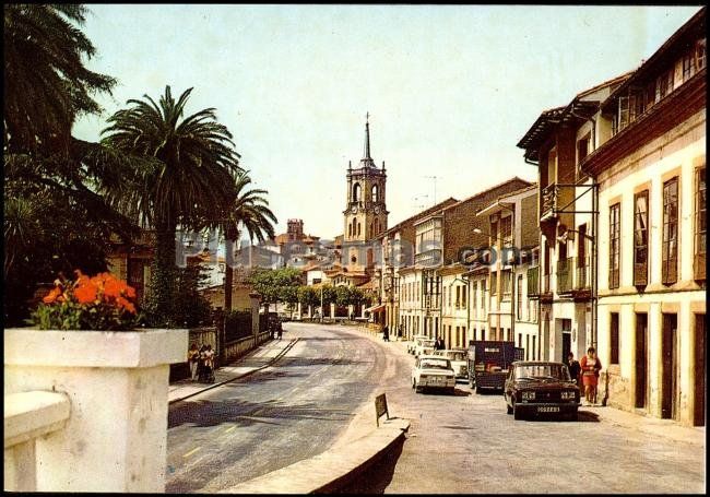 Avenida generalísimo de colunga (asturias)