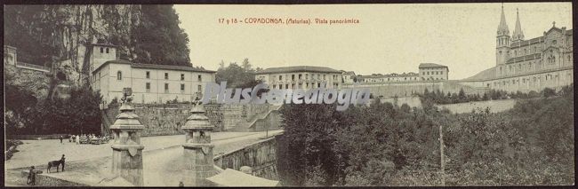 Vista panoramica, covadonga (asturias)