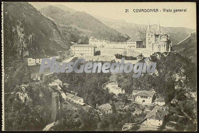 Vista general, covadonga (asturias)