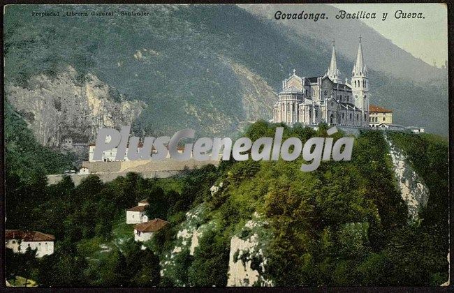 Basilica y cueva, covadonga (asturias)