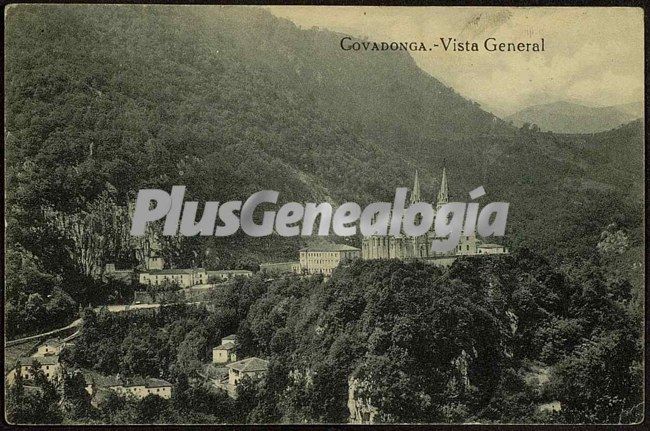 Vista general, covadonga (asturias)