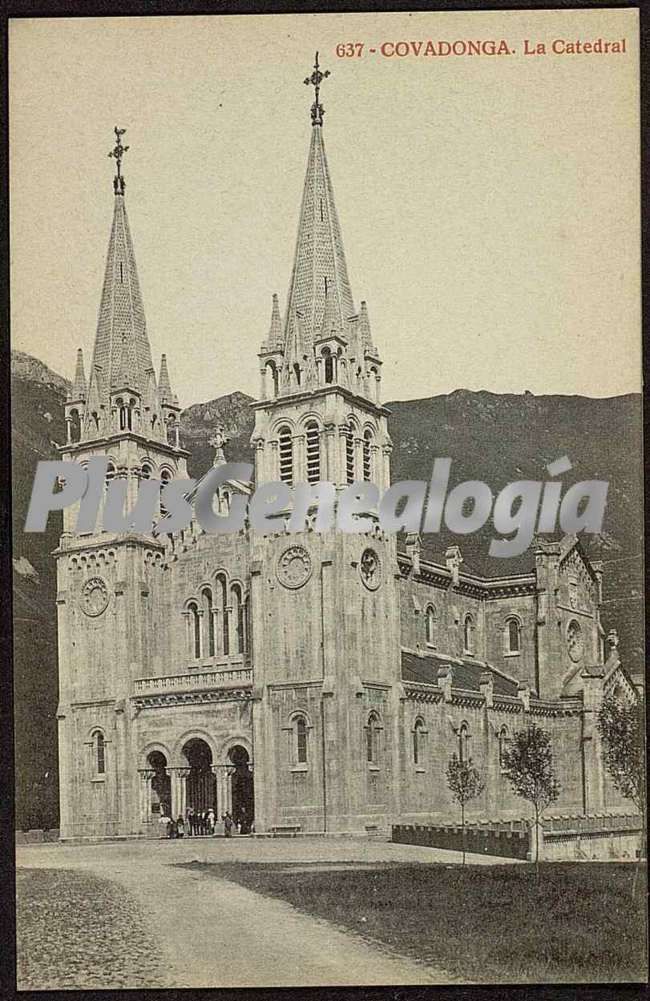 La catedral, covadonga (asturias)