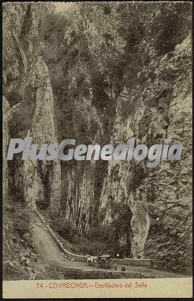 Desfiladero del sella, covadonga (asturias)