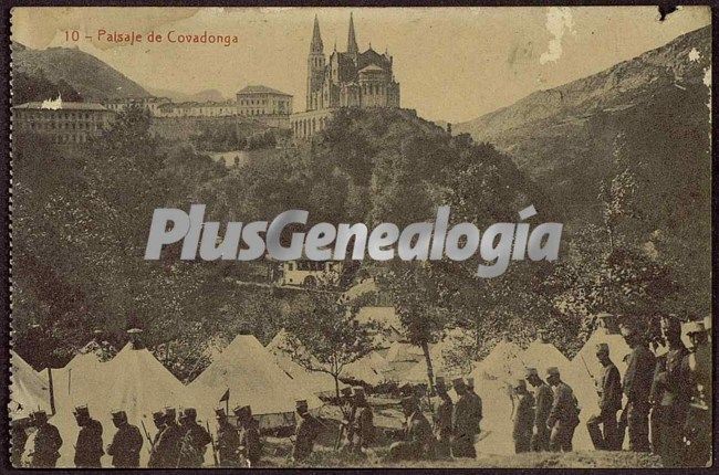 Paisaje de covadonga (asturias)