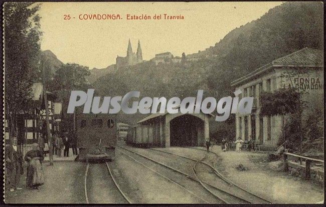 Estación del tranvía, covadonga (asturias)