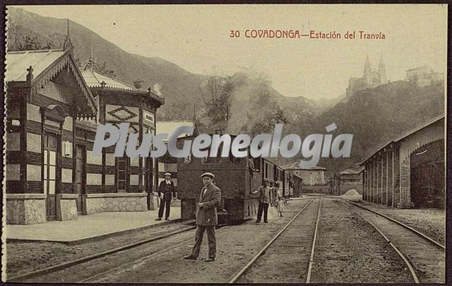 Estación del tranvía, covadonga (asturias)