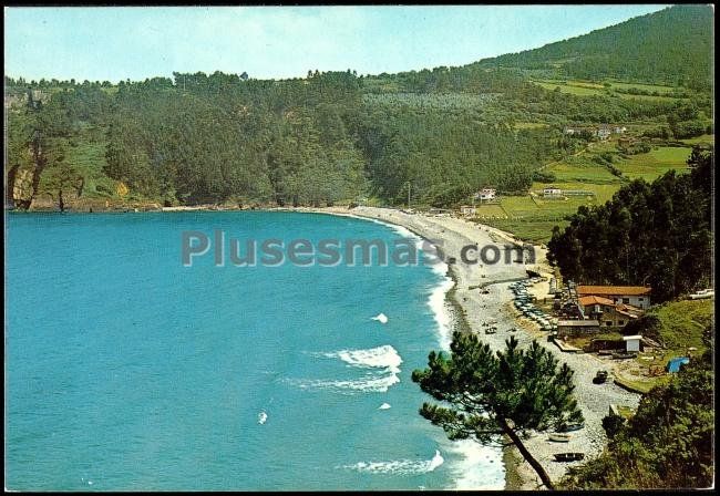 Playa de la concha de artedo en cudillero (asturias)