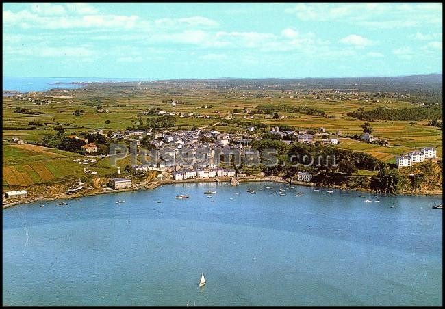 Vista aérea de figueras (asturias)