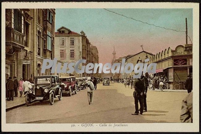 Calle de jovellanos, gijón (asturias)