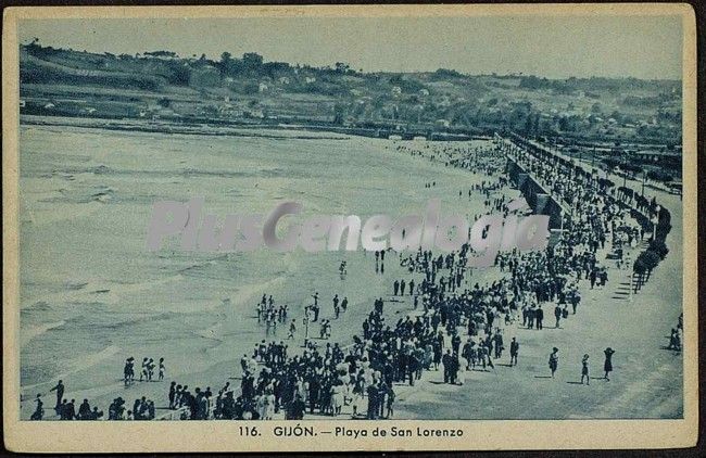 Playa de san lorenzo, gijón (asturias)