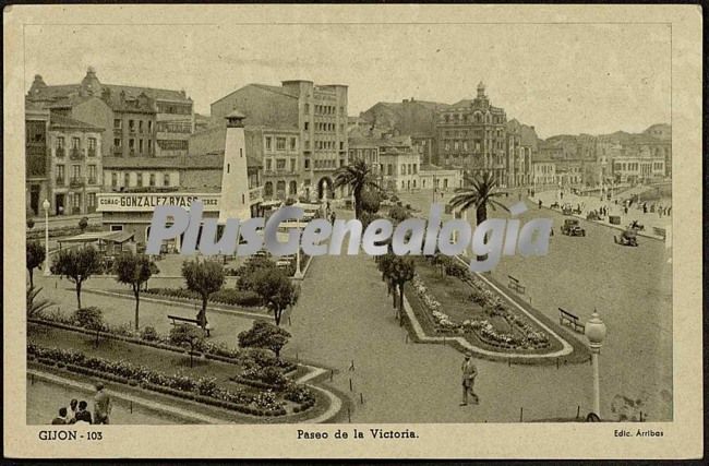 Paseo de la victoria, gijón (asturias)