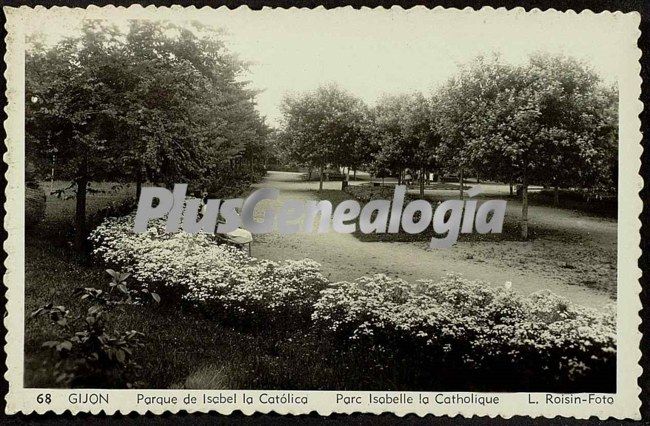 Parque de isabel la catolica, gijón (asturias)