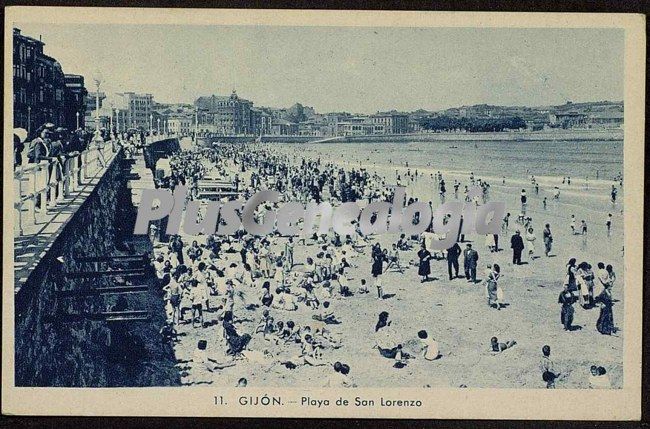 Playa de san lorenzo, gijón (asturias)