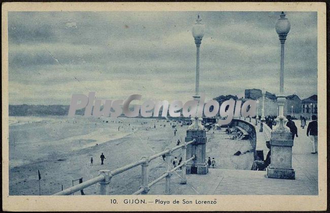 Playa de san lorenzo, gijón (asturias)