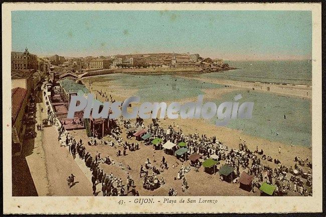 Playa de san lorenzo, gijón (asturias)