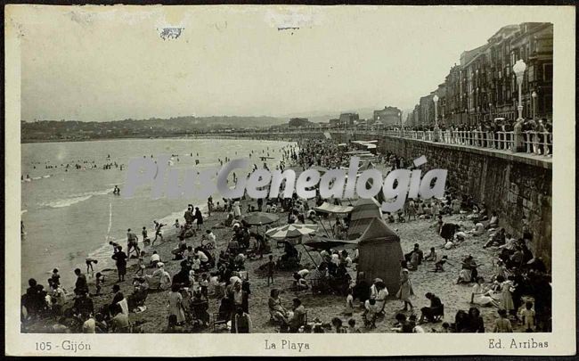 La playa, gijón (asturias)