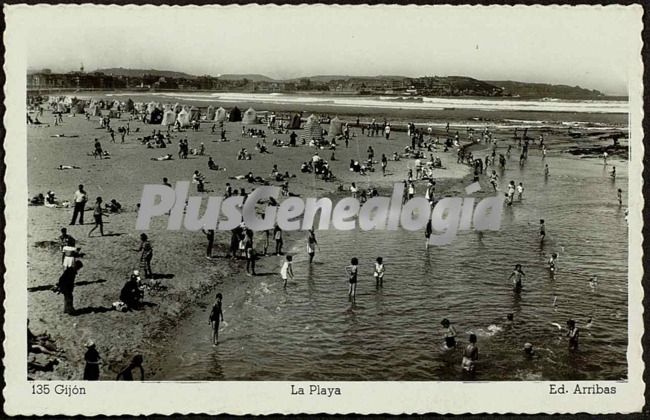 La playa, gijón (asturias)