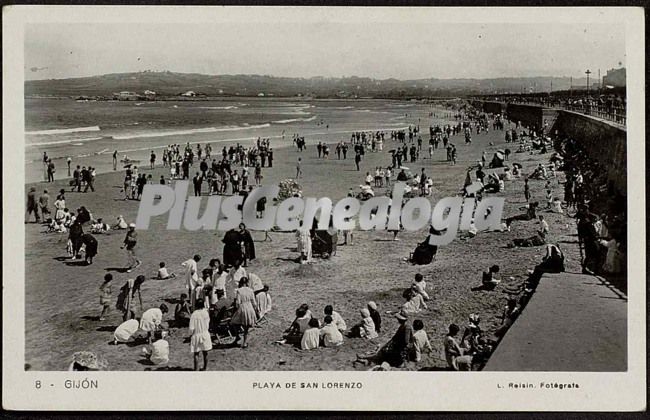 Playa de san lorenzo, gijón (asturias)