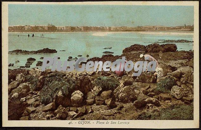 Playa de san lorenzo, gijón (asturias)