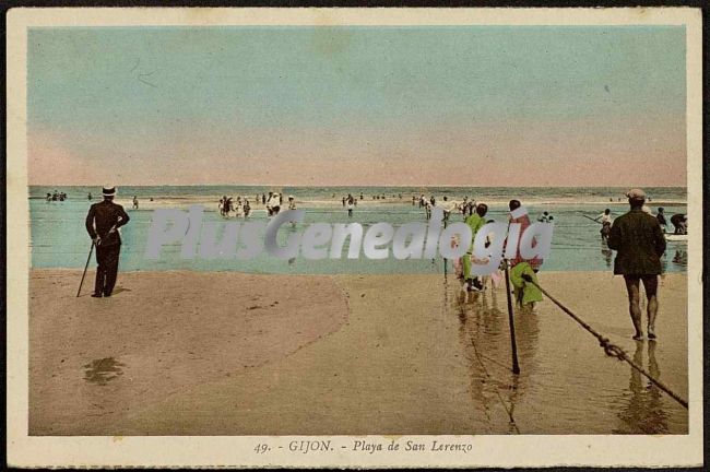 Playa de san lorenzo, gijón (asturias)