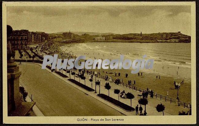 Playa de san lorenzo, gijón (asturias)