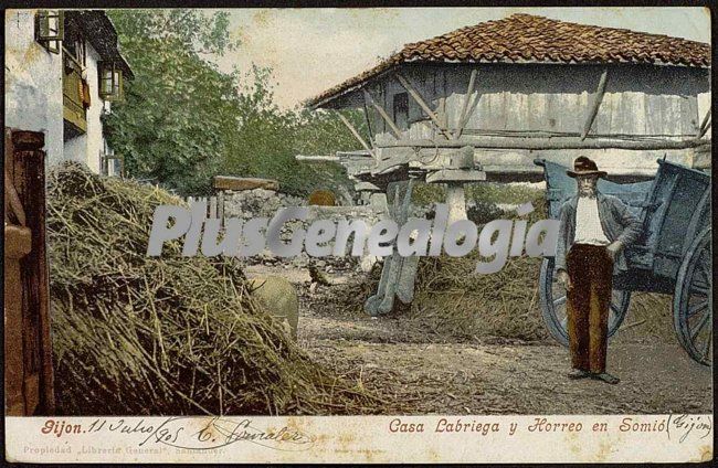 Casa labriega y horreo en somió, gijón (asturias)