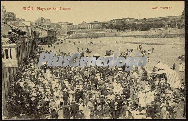 Playa de san lorenzo, gijón (asturias)