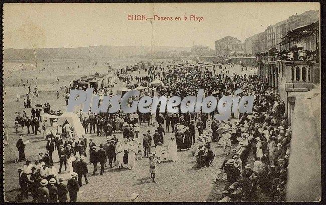 Paseos en la playa, gijón (asturias)