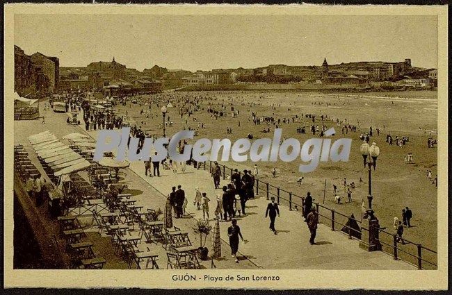 Playa de san lorenzo, gijón (asturias)