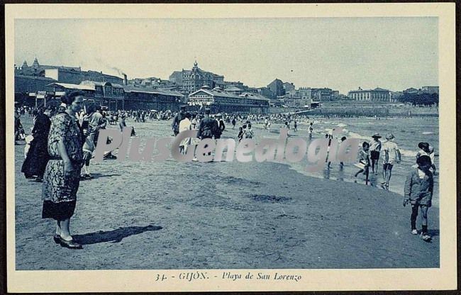 Playa de san lorenzo, gijón (asturias)