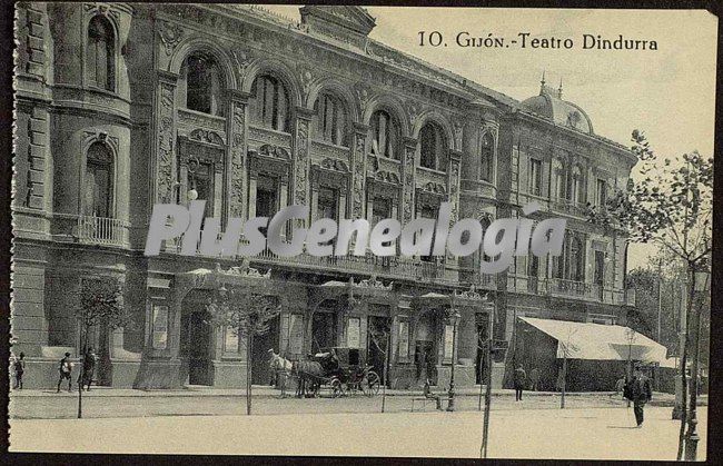 Teatro dindurra y pº de alfonso xii, gijón, (asturias)