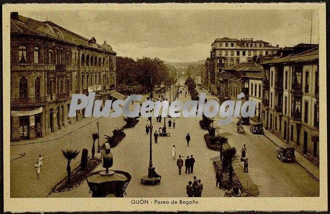 Paseo de begoña, gijón (asturias)