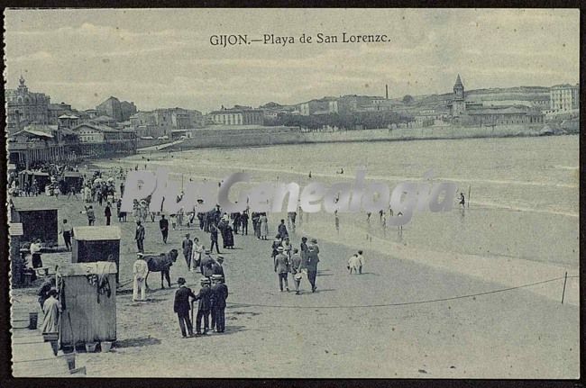 Playa de san lorenzo, gijón (asturias)