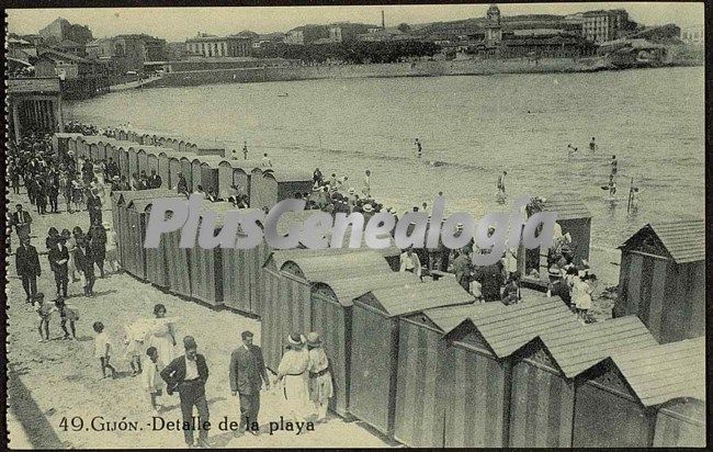 Playa de san lorenzo, gijón (asturias)