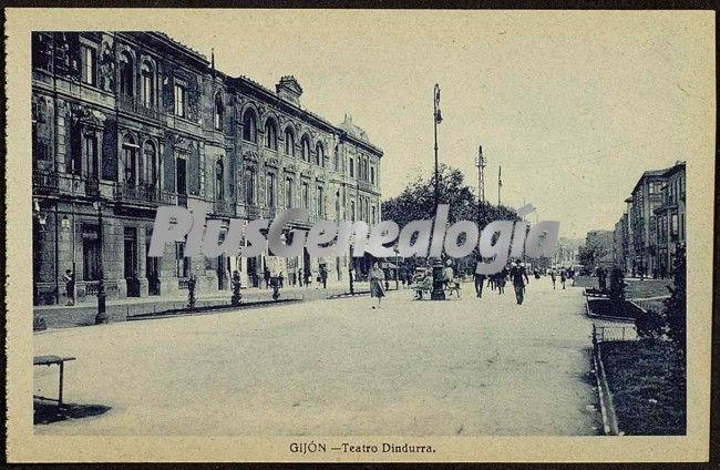 Teatro dindurra y pº de alfonso xii, gijón, (asturias)