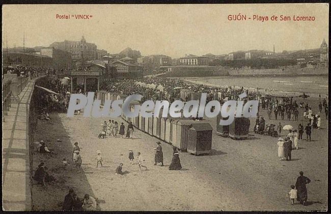 Playa de san lorenzo, gijón (asturias)