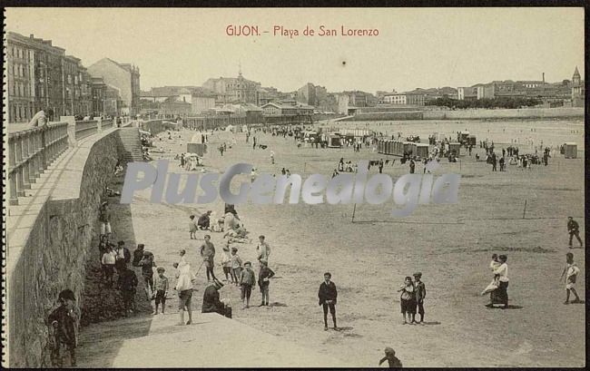 Playa de san lorenzo, gijón (asturias)