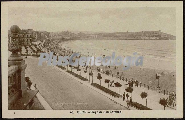 Playa de san lorenzo, gijón (asturias)