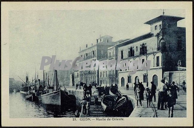 Muelle de oriente, gijón (asturias)