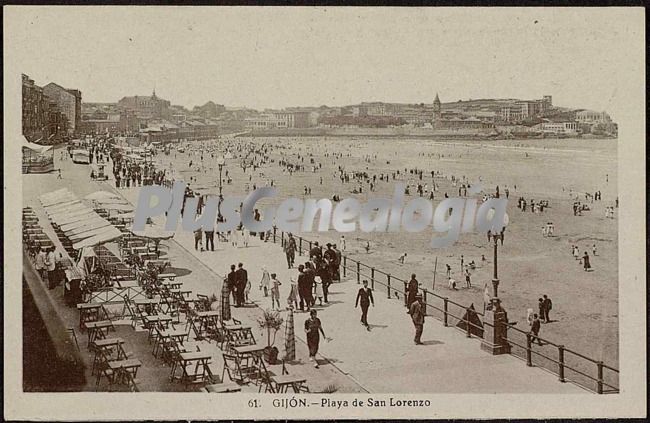 Playa de san lorenzo, gijón (asturias)