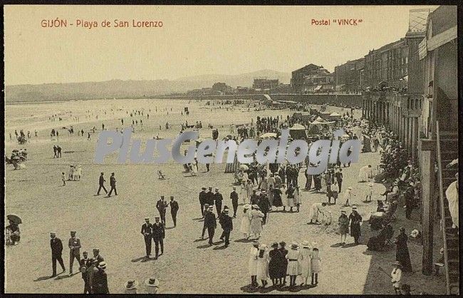 Playa de san lorenzo, gijón (asturias)