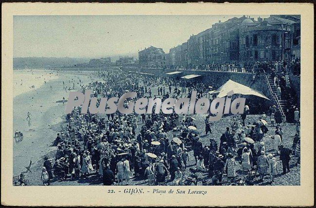 Playa de san lorenzo, gijón (asturias)