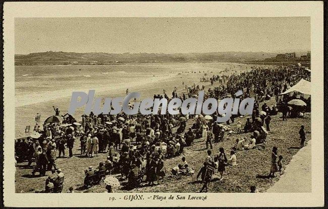 Playa de san lorenzo, gijón (asturias)