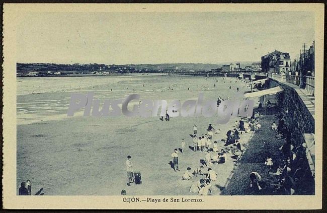 Playa de san lorenzo, gijón (asturias)