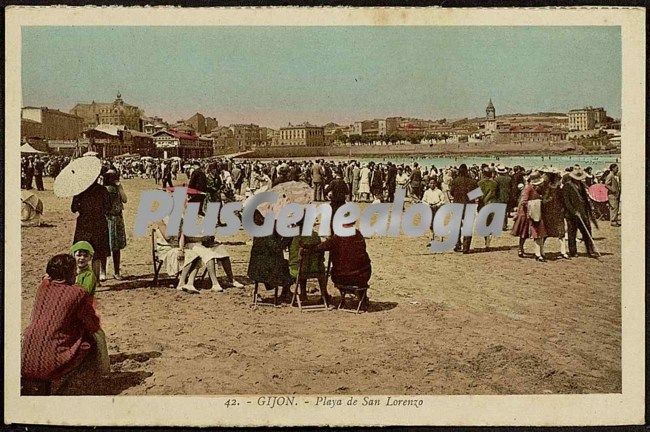 Playa de san lorenzo, gijón (asturias)