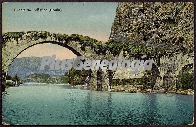 Puente de peñaflor, grado (asturias)