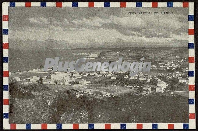 Vista parcial de luanco (asturias)